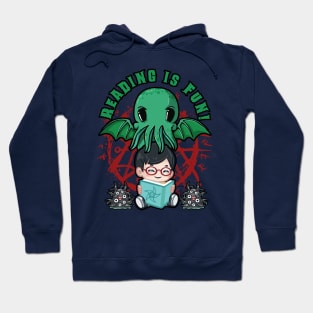 Reading is Fun (with Cthulhu) Hoodie